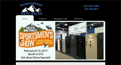 Desktop Screenshot of northwestsafesales.com